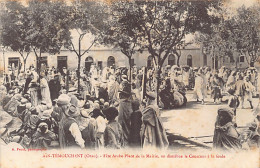 Algérie - AÏN TÉMOUCHENT - Fête Arabe, Place De La Mairie, On Distribue Le Couscous à La Foule - Ed. A. Penet  - Sonstige & Ohne Zuordnung