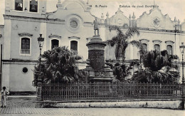 Brasil - SAO PAULO - Estatua De José Bonifacio - Ed. Typ. Brasil, Rothschild & Co. 19 - São Paulo