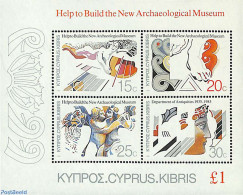 Cyprus 1986 Archeological Museum S/s, Mint NH, History - Archaeology - Art - Museums - Ongebruikt