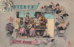 Vietnam - BONNE ANNÉE - Musiciennes Et Chanteuse Annamites - Ed. P. Dieulefils  - Vietnam
