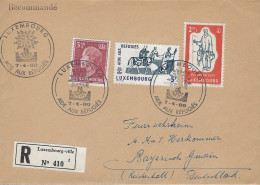 Luxembourg - Luxemburg - Lettre  Recommandé   1960 - Unused Stamps