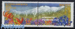 Greece 1999 Europa, National Park 2v [:], Mint NH, History - Nature - Europa (cept) - Flowers & Plants - National Parks - Nuovi