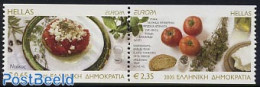 Greece 2005 Europa, Gastronomy 2v [:] From Booklets, Mint NH, Health - History - Food & Drink - Europa (cept) - Ongebruikt