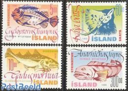 Iceland 1998 Fish 4v, Mint NH, Nature - Fish - Neufs