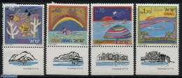 Israel 1989 Tourism 4v, Mint NH, Sport - Various - Diving - Tourism - Ungebraucht (mit Tabs)