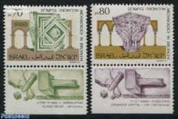 Israel 1989 Archaeology 2v, Mint NH, History - Archaeology - Ungebraucht (mit Tabs)