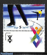 Israel 1997 Makkabiade 1v, Mint NH, Sport - Skating - Sport (other And Mixed) - Ongebruikt (met Tabs)