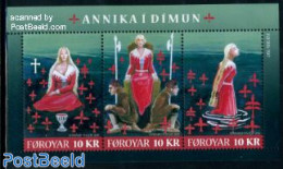 Faroe Islands 2011 Legends, Annika I Dimun S/s, Mint NH, Art - Fairytales - Märchen, Sagen & Legenden