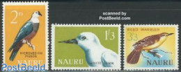 Nauru 1965 Birds 3v, Mint NH, Nature - Birds - Other & Unclassified