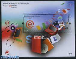 Portugal 2008 New Technologies S/s, Mint NH, Science - Computers & IT - Unused Stamps
