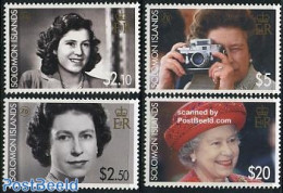 Solomon Islands 2006 Elizabeth II 80th Birthday 4v, Mint NH, History - Kings & Queens (Royalty) - Art - Photography - Royalties, Royals