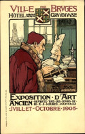 CPA Brügge Brügge Flandern Westflandern, Ausstellung Alter Kunst 1905 - Other & Unclassified