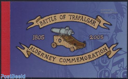 Alderney 2005 Battle Of Trafalgar Booklet, Mint NH, History - Transport - Various - Flags - History - Stamp Booklets -.. - Unclassified