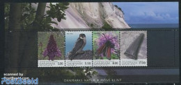 Denmark 2009 Nature S/s, Mint NH, Nature - Animals (others & Mixed) - Birds - Birds Of Prey - Butterflies - Flowers & .. - Unused Stamps