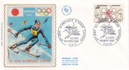 1er Jour, Jeux Olympiques D'Hiver Sapporo - 1970-1979