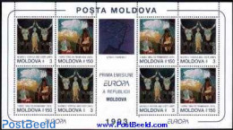 Moldova 1993 Europa, Modern Art M/s, Mint NH, History - Europa (cept) - Art - Modern Art (1850-present) - Paintings - Other & Unclassified