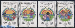 Turks And Caicos Islands 1985 Int. Youth Year 4v, Mint NH, Various - International Youth Year 1984 - Autres & Non Classés
