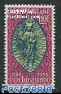 Vatican 1953 Petrus Lombardus 1v, Mint NH, Religion - Religion - Nuovi