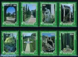 Vatican 1995 European Nature, Gardens 8v, Mint NH, History - Nature - Europa Hang-on Issues - Gardens - Unused Stamps