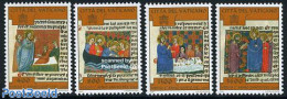 Vatican 1997 Holy Year 2000 4v, Mint NH, Religion - Transport - Religion - Ships And Boats - Art - Books - Nuevos