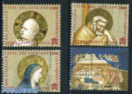 Vatican 2000 Christmas 4v, Mint NH, Religion - Christmas - Nuevos
