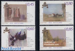Vatican 2004 Modern Art 4v, Mint NH, Art - Modern Art (1850-present) - Paintings - Unused Stamps