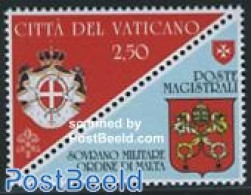 Vatican 2008 Maltese Order 1v, Mint NH, History - Various - Coat Of Arms - Post - Joint Issues - Nuevos