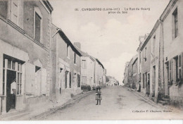 44 - CARQUEFOU - La Rue Du Bourg Prise Du Bas   12 - Carquefou
