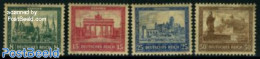 Germany, Empire 1931 Emergency Aid 4v, Unused (hinged), Art - Castles & Fortifications - Sculpture - Unused Stamps