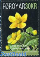 Faroe Islands 2008 Flower 1v, Mint NH, Nature - Flowers & Plants - Other & Unclassified