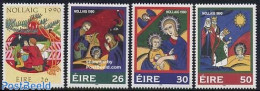 Ireland 1990 Christmas 4v, Mint NH, Nature - Religion - Science - Animals (others & Mixed) - Christmas - Religion - Nuevos