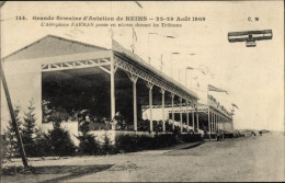 CPA Reims Marne, Große Luftfahrtwoche 1909, Das Farman-Flugzeug - Autres & Non Classés