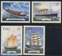 Ireland 1999 Ships 4v, Mint NH, Transport - Ships And Boats - Nuovi