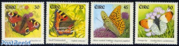 Ireland 2000 Butterflies 4v, Mint NH, Nature - Butterflies - Unused Stamps
