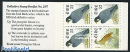 Ireland 1997 Birds Booklet, Mint NH, Nature - Birds - Birds Of Prey - Stamp Booklets - Nuovi