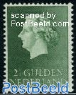 Netherlands 1954 2.5g Green, Stamp Out Of Set, Mint NH - Ongebruikt