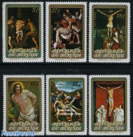 Burundi 1973 Easter 6v, Mint NH, Religion - Religion - Art - Paintings - Raphael - Otros & Sin Clasificación