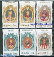 Moldova 1995 Ancient Rulers 6v, Mint NH, History - Kings & Queens (Royalty) - Familles Royales