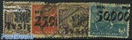 Poland 1923 Definitives 4v, Unused (hinged) - Unused Stamps