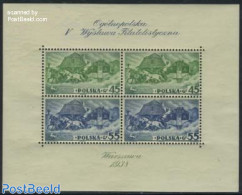 Poland 1938 Stamp Expo S/s, Mint NH, Transport - Philately - Coaches - Ongebruikt