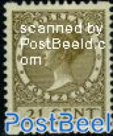 Netherlands 1930 21c, Syncopathic Perf. Stamp Out Of Set, Unused (hinged) - Unused Stamps