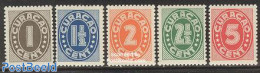 Netherlands Antilles 1942 Definitives, Batavia Prints 5v, Mint NH - Autres & Non Classés
