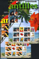 Netherlands Antilles 2006 Personal Stamps 12v (2 M/s)(pict. Tab May Vary), Mint NH, Nature - Various - Animals (others.. - Other & Unclassified
