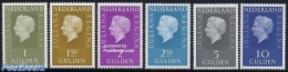 Netherlands 1969 Definitives 6v Phosphor, Mint NH - Unused Stamps