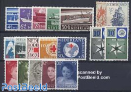Netherlands 1957 Yearset 1957 (19v), Mint NH, Various - Yearsets (by Country) - Ungebraucht
