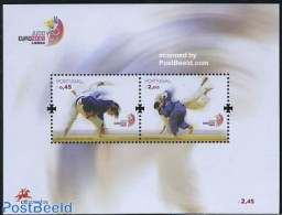 Portugal 2008 European Judo Championship S/s, Mint NH, History - Sport - Europa Hang-on Issues - Judo - Sport (other A.. - Unused Stamps