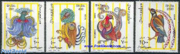 Somalia 1997 Birds 4v, Mint NH, Nature - Birds - Somalie (1960-...)