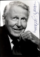 Photo Schauspieler Ralph Bellamy, Portrait, Autogramm - Schauspieler