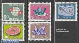 Switzerland 1959 Pro Patria 5v, Mint NH, History - Geology - Unused Stamps