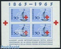 Switzerland 1963 Red Cross Centenary S/s, Mint NH, Health - Red Cross - Unused Stamps